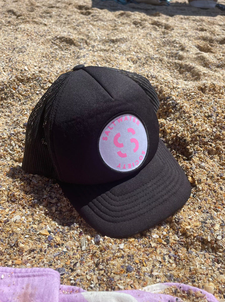 SALTWATER SOCIETY PATCH LOGO HAT