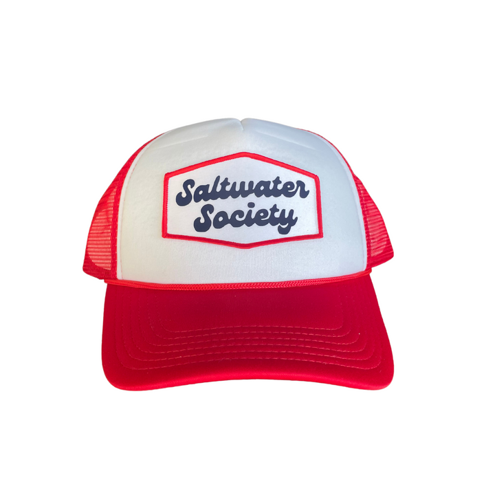 PATRIOTIC PATCH TRUCKER HAT